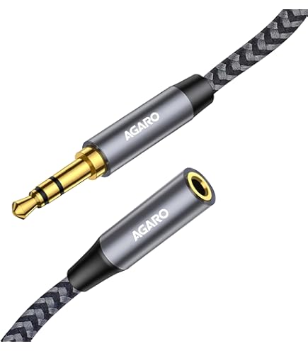 JCALLY JC08S 0.78MM Upgrade Cable, 8 Core Oxygen-Free Copper 3.5MM